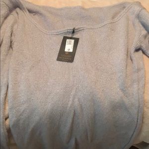 Misslap oversized over shoulder sweater